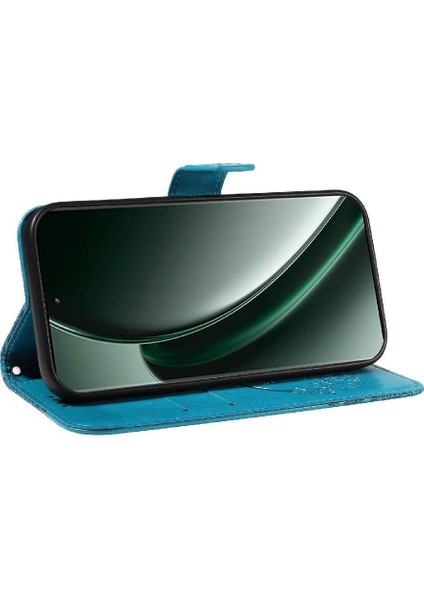 Realme Gt 6 Için Flip Case Ayrılabilir El Kayışı ile Yüksek Kaliteli Deri (Yurt Dışından)