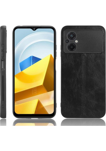 Xiaomi Poco M5 Için Hafif Durumda Klasik Sözleşmeli Tasarım Darbeye (Yurt Dışından)