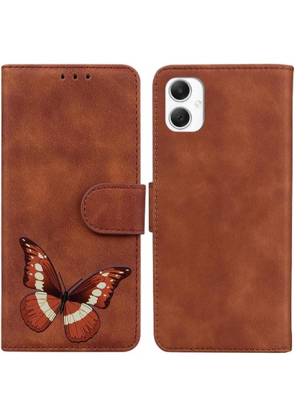 Galaxy A06 Kart Yuvaları Için Flip Case Folio Kapak Renk Baskılı (Yurt Dışından)