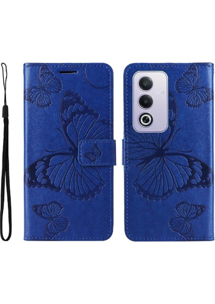 Kart Yuvası Standı Flip Kickstand ile Oppo A3 Pro 5g Pu Deri Için Kılıf (Yurt Dışından)