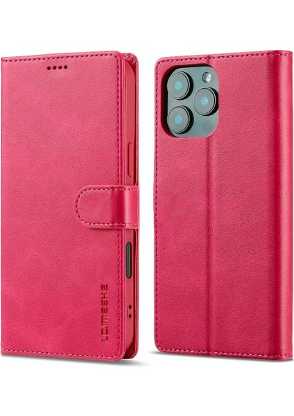 Tutucu Kart Yuvaları Cüzdan Buzağı Doku ile IPhone 16 Pro Max Için Kılıf (Yurt Dışından)