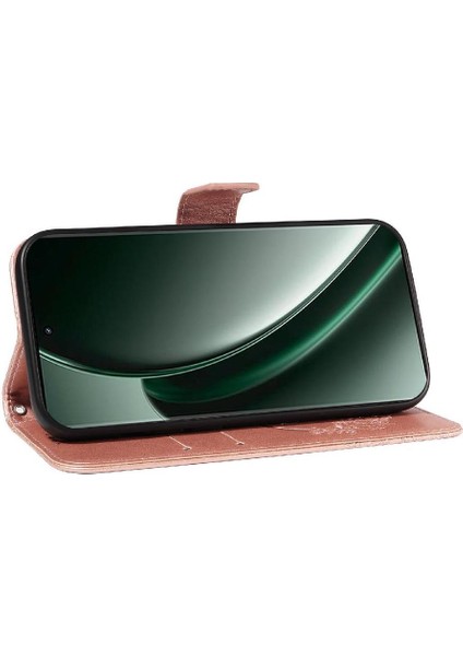 Realme Gt 6 Için Flip Case Ayrılabilir El Kayışı ile Yüksek Kaliteli Deri (Yurt Dışından)