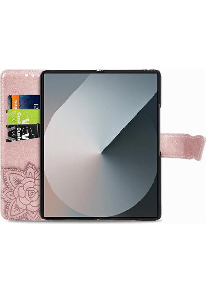 Galaxy Z Için Kılıf Fold 6 Kanat Cüzdan Kelebek Çok Renkli (Yurt Dışından) fırsatları