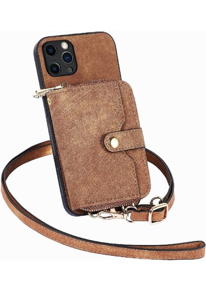 IPhone 11 Için Kılıf Pro 7 Kart Yuvaları Premium Deri Fermuar Kapatma Standı (Yurt Dışından) fiyatları