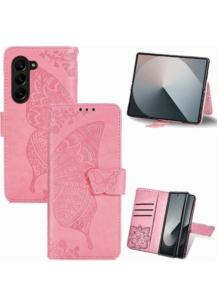 Galaxy Z Için Kılıf Fold 6 Kanat Cüzdan Kelebek Çok Renkli (Yurt Dışından) fiyatları