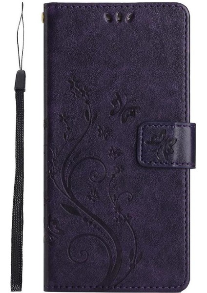 Galaxy A06 Kickstand Kart Tutucu Pu Deri Bilek Için Flip Case (Yurt Dışından) fiyatları