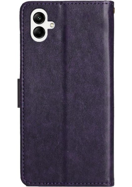 Galaxy A06 Kickstand Kart Tutucu Pu Deri Bilek Için Flip Case (Yurt Dışından) fırsatları