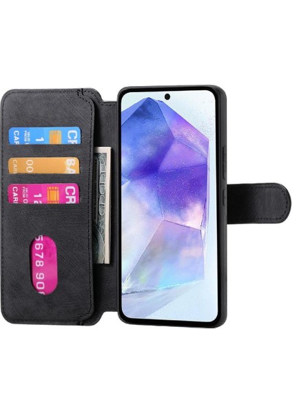 MY Boutique1 Galaxy Galaxy Mıknatıs Koruyucu Malzeme Retro Cüzdan Için Flip Case (Yurt Dışından)