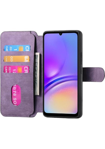 Galaxy A05 Için Flip Case Cüzdan Kart Standı Retro Mıknatıs Koruyucu (Yurt Dışından) fırsatları