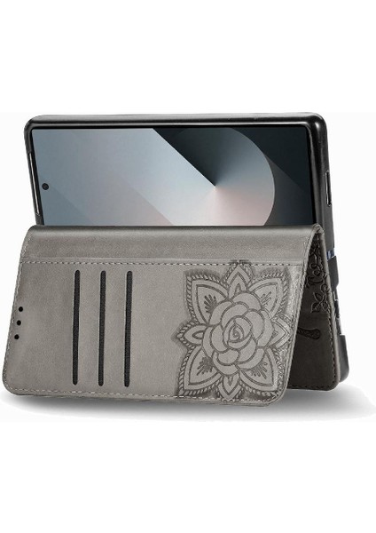 Galaxy Z Için Kılıf Fold 6 Kanat Cüzdan Kelebek Çok Renkli (Yurt Dışından) modelleri