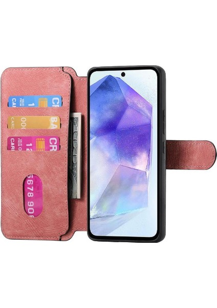 Galaxy Galaxy Mıknatıs Koruyucu Malzeme Retro Cüzdan Için Flip Case (Yurt Dışından) modelleri