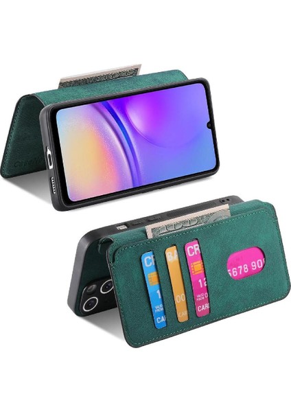 Galaxy A05 Için Flip Case Cüzdan Kart Standı Retro Mıknatıs Koruyucu (Yurt Dışından) fiyatları