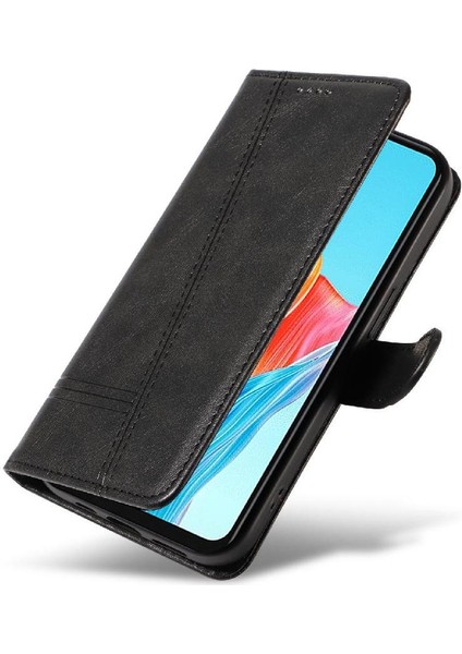Oppo A38 4G/A18 4g Preslenmiş Pu Deri Cüzdan Telefon Kılıfı Için Filp Durumda (Yurt Dışından) modelleri