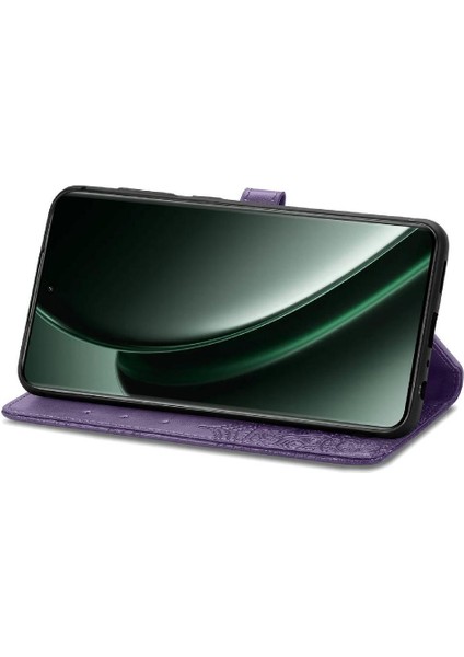 Realme Gt 6 Flip Kapak Için Flip Case Basit Iş Darbeye Zarif (Yurt Dışından)