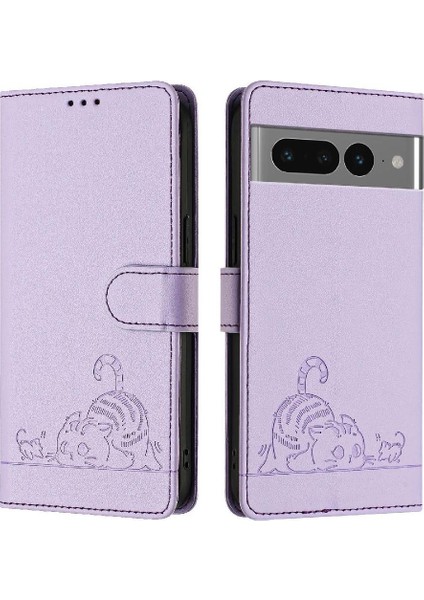 Google Piksel 7 Pro Için Kılıf Cüzdan Kapak Çevirin Kedi Rfıd Kart Yuvası Tutucu (Yurt Dışından) indirimleri