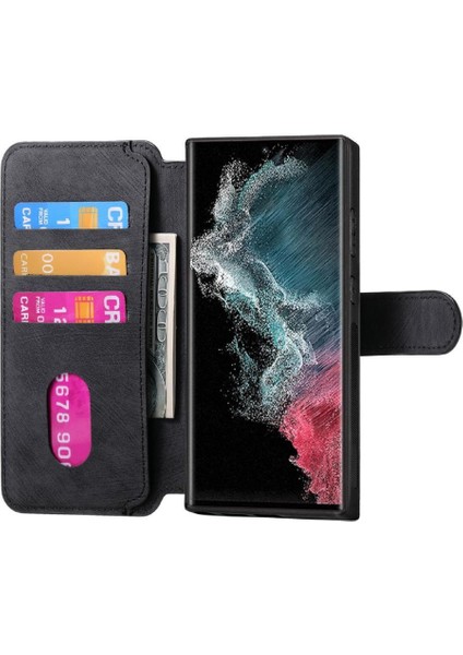 Galaxy S22 Için Flip Case Ultra Cüzdan Kart Standı Retro Mıknatıs (Yurt Dışından) indirimleri