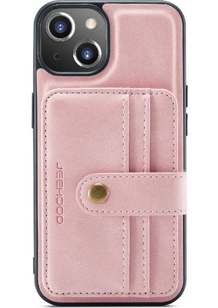 IPhone 14 Artı Cüzdan Manyetik Rfıd Engelleme Kablosuz Şarj Için Kılıf (Yurt Dışından)