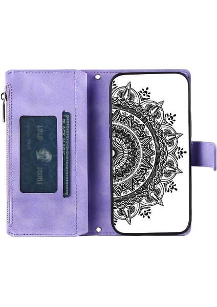 Google Pixel 9 Pro Xl Için Flip Case El Kayışı ile Birden Fazla Kart Getirmek (Yurt Dışından)