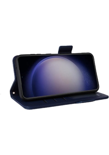 Samsung Galaxy S24 Fe Pu Deri Cüzdan Için Flip Case Yan Toka Kartı (Yurt Dışından) modelleri