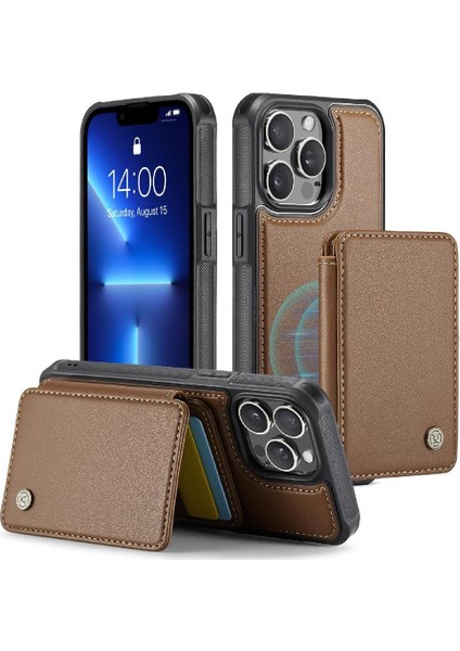 IPhone 13 Pro 2 Için Kılıf 1 Işlevsellik Manyetik Rfıd Engelleme (Yurt Dışından)