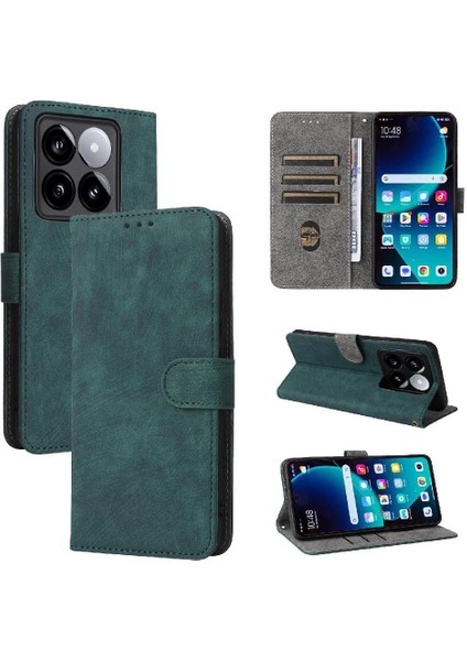 Xiaomi 14T Pro Flip Folio Cüzdan Manyetik Kapatma Pu Deri Kart (Yurt Dışından) indirimleri