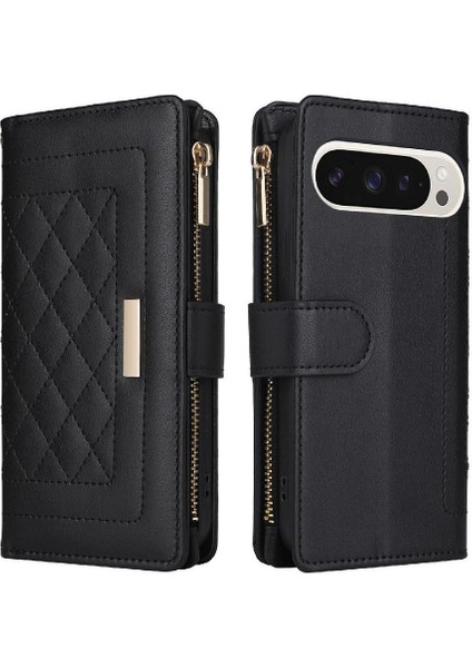 Google Piksel 9 Cüzdan Kart Yuvaları Darbeye Dayanıklı Kayış Için Flip Case (Yurt Dışından) fiyatları