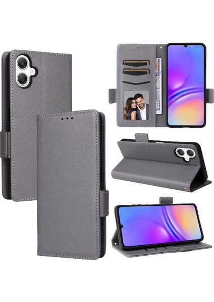 Samsung Galaxy A06 Için Flip Case Kart Yuvaları Tutucu Pu Deri Manyetik (Yurt Dışından)