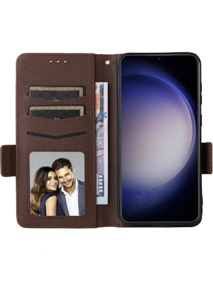 Samsung Galaxy S24 Fe Pu Deri Cüzdan Için Flip Case Yan Toka Kartı (Yurt Dışından) fırsatları