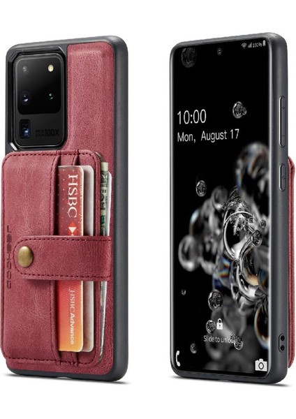 Galaxy S20 Rfıd Engelleme Kablosuz Şarj Manyetik Kılıf (Yurt Dışından)