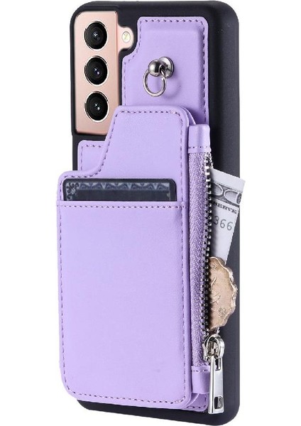 Galaxy S22 Rfıd Engelleme Kickstand 3 Büyük Kart Pu Için Cüzdan Kılıf (Yurt Dışından) fiyatları