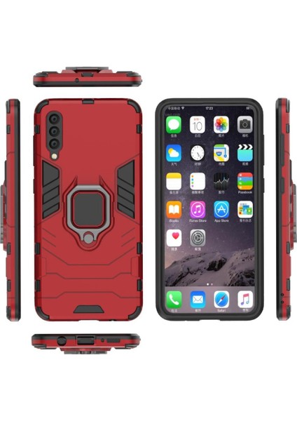 Halka Araç Montaj Galaxy A50 Metal Halka Tutucu Için Kickstand Vaka (Yurt Dışından)