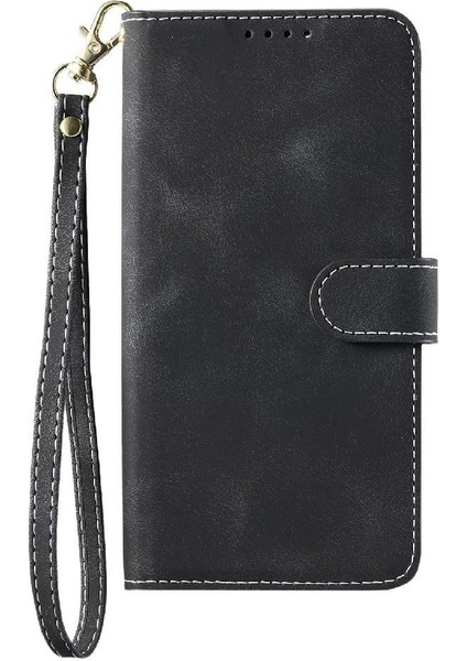 Sony Xperia 1 Vı Bilek Kayışı Cüzdan Kart Yuvaları Için Flip Case Kickstand Pu (Yurt Dışından) fırsatları