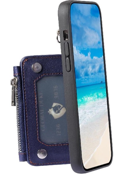 IPhone 13 Için Cüzdan Durumda Rfıd Engelleme Kickstand Flip Folio Kılıf 3 Büyük (Yurt Dışından) fırsatları