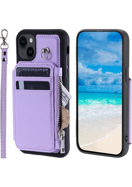 IPhone 13 Için Cüzdan Durumda Rfıd Engelleme Kickstand Flip Folio Kılıf 3 Büyük (Yurt Dışından) indirimleri