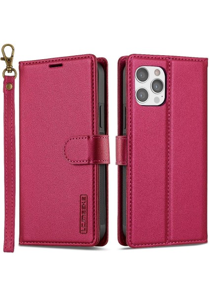 IPhone 11 Için Flip Case Pro Bölünmüş Deri Cüzdan Telefon Kapak Pu Deri 2 (Yurt Dışından)