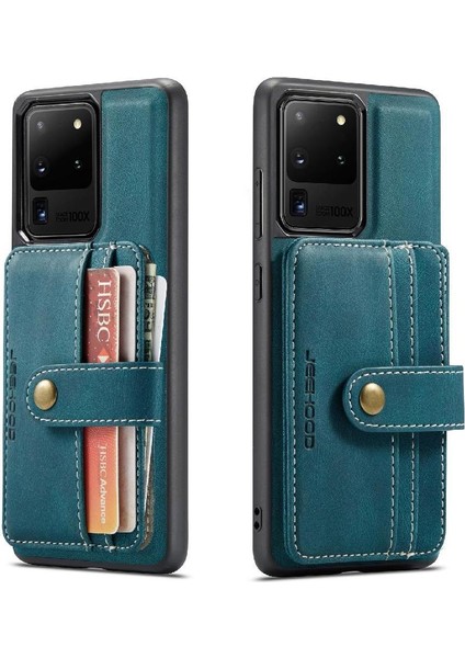 Galaxy S20 Rfıd Engelleme Kablosuz Şarj Manyetik Kılıf (Yurt Dışından)