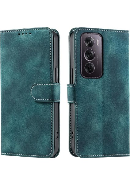 Oppo Oppo 12 Pro 5g Için Flip Case Manyetik Bilek Kayışı Pu Deri Cüzdan (Yurt Dışından) indirimleri