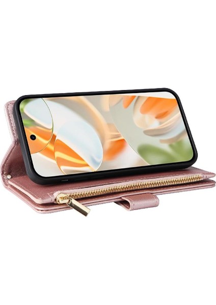 Google Piksel 9 Cüzdan Kart Yuvaları Darbeye Dayanıklı Kayış Için Flip Case (Yurt Dışından) fırsatları