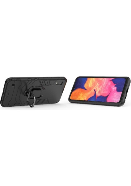 Halka Araba Dağı Kickstand Kılıf Galaxy A10/M10 Kickstand Sınıf (Yurt Dışından) fırsatları