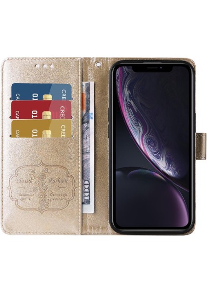 IPhone Xr Çiçek Deri Flip Kart Yuvaları Için Flip Case (Yurt Dışından) fırsatları
