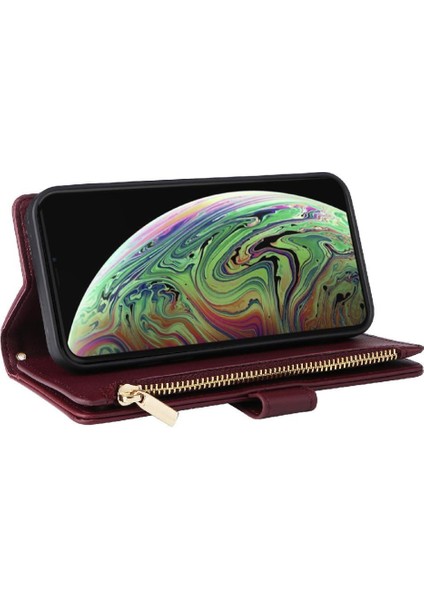 IPhone Xs Max Kart Yuvaları Için Flip Case Cüzdan Kayış Darbeye (Yurt Dışından) fırsatları