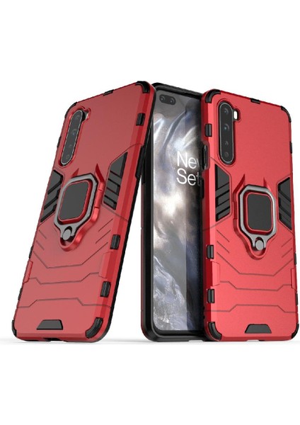 Oneplus Nord Askeri Sınıf Koruma Için Halka Araba Montaj Kickstand Durumda (Yurt Dışından) indirimleri