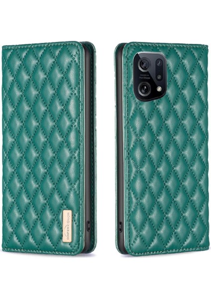 Oppo Bulmak Için Flip Case X5 Tam Koruma Manyetik Kapatma Kart Yuvaları (Yurt Dışından)