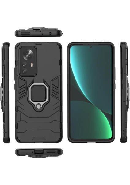 Halka Araba Montaj Kickstand Durumda Xiaomi 12 PRO/12S Pro Kickstand Metal (Yurt Dışından)