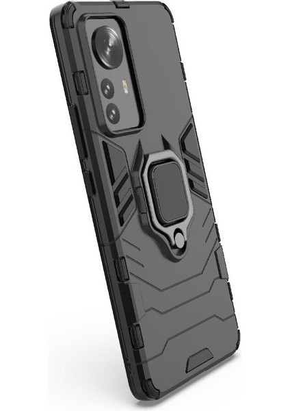 Halka Araba Montaj Kickstand Durumda Xiaomi 12 PRO/12S Pro Kickstand Metal (Yurt Dışından) modelleri