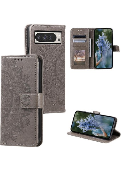 Google Piksel 9 Pro Xl Için Flip Case Cüzdan Kılıf Pu Deri Kickstand (Yurt Dışından)