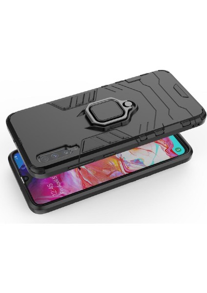 Halka Araba Dağı Kickstand Kılıf Galaxy A70 Metal Halka Tutucu (Yurt Dışından) fırsatları