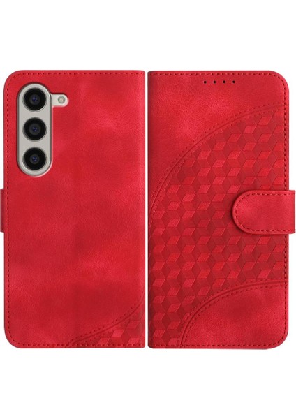 Galaxy Z Için Flip Case Fold 6 Darbeye Deri Kılıf Manyetik Pu (Yurt Dışından)