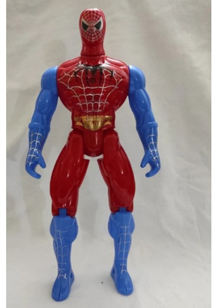 Blue Toys Blue Toys Işıklı Örümcek Adam 22CM Süper Kahraman