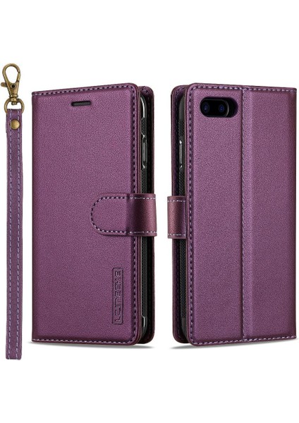 IPhone 7/8 Için Flip Case Cüzdan Kılıf Bölünmüş Deri Cüzdan Telefon Kapak Pu 2 (Yurt Dışından)